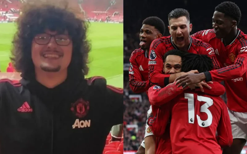 فرانك إيليت مشجع مانشستر يونايتد يبتكر خطة للبقاء في دائرة الضوء إعلامياً